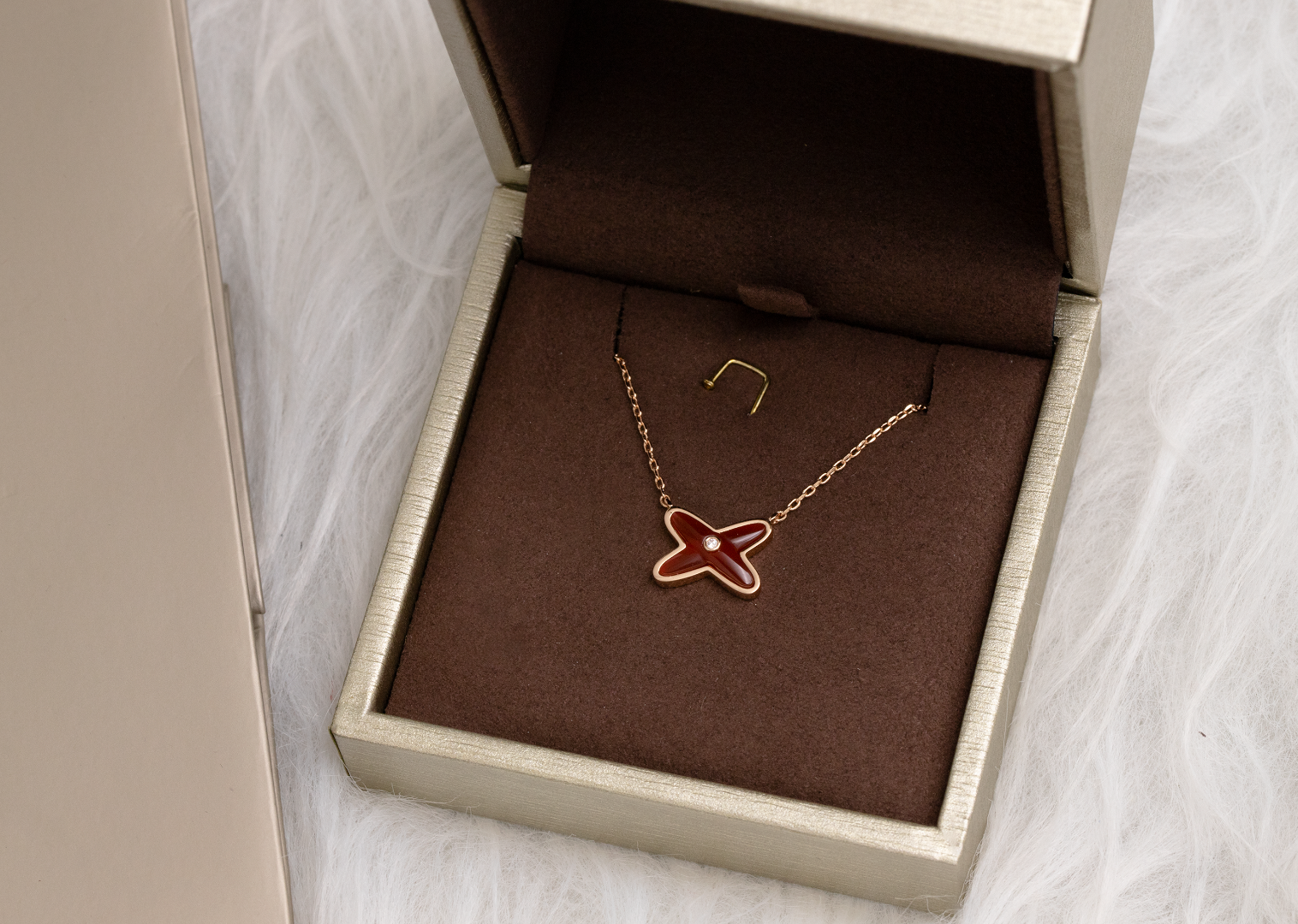CHAUMET JEUX DE NECKLACE 1 DIAMOND