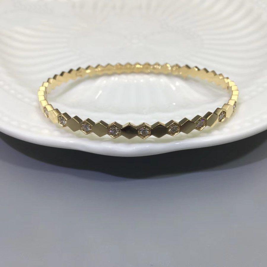 CHAUMET BEE LOVE GOLD DIAMOND BRACELET