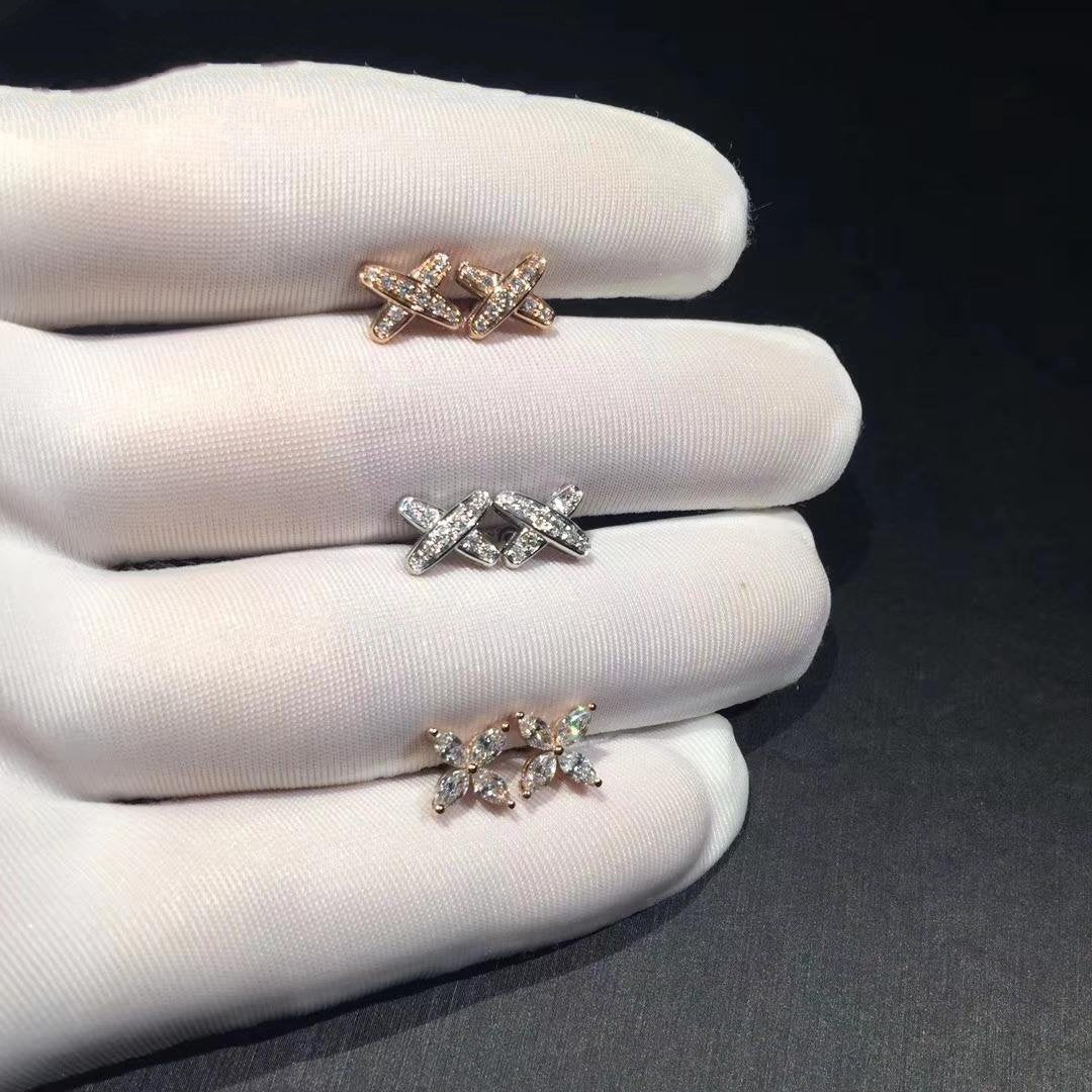 CHAUMET JEUX DE DIAMOND EARRINGS